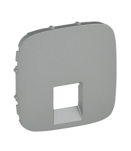 Valena Allure Plakietka gniazda RJ45 ALUMINIUM Legrand 755417