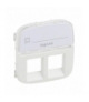 Valena Allure Plakietka gniazda 2 x RJ45 BIAŁA z uchwytem etykiety Legrand 755485