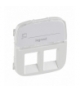 Valena Allure Plakietka gniazda 2 x RJ45 PERŁOWA z uchwytem etykiety Legrand 755489