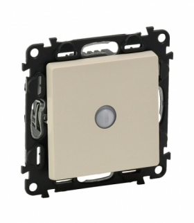 VALENA LIFE ŁĄCZNIK UNIWERSALNY Z AUTOMATYCZNYM WYŁĄCZENIEM 12 - 150 W, 8 - 30 W dla LED - 10 AX KREMOWY Legrand 752265
