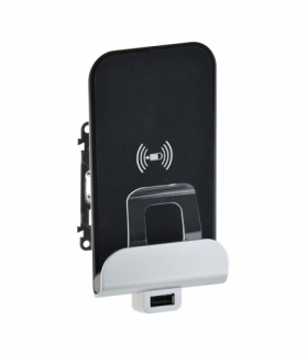 Valena Life INDUKCYJNA STACJA ŁADUJĄCA 5 V - 1000 mA + USB 5 V - 2400 mA Legrand 753114