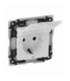 VALENA LIFE GNIAZDO 2P +Z IP44 Z PRZESŁONĄ SCHUKO BIAŁE Legrand 753119