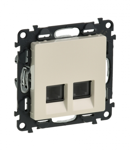 VALENA LIFE GNIAZDO 2 x RJ 11 KREMOWE Legrand 753239