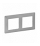 VALENA LIFE RAMKA METAL ALUMINIUM PODWÓJNA Legrand 754132