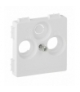 VALENA LIFE PLAKIETKA TV-RD-SAT DO GNIAZD TELEWIZYJNYCH INNYCH PRODUCENTÓW BIAŁA Legrand 754800