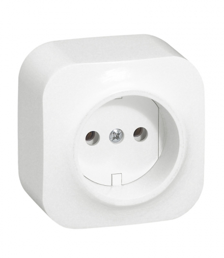 FORIX IP20 GNIAZDO 2P 16 A - 250 V BIAŁE Legrand 782410