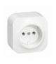 FORIX IP20 GNIAZDO 2P 16 A - 250 V BIAŁE Legrand 782410