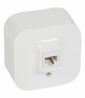 FORIX IP20 GNIAZDO 1XRJ11 BIAŁE Legrand 782414