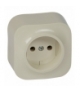 FORIX IP20 GNIAZDO 2P 16 A - 250 V KREMOWE Legrand 782440