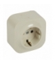 FORIX IP20 GNIAZDO 2P+Z SCHUKO 16 A - 250 V KREMOWE Legrand 782450