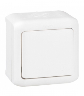 FORIX IP44 ŁĄCZNIK JEDNOBIEGUNOWY 10 AX BIAŁY Legrand 782360