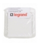 FORIX IP44 ŁĄCZNIK SCHODOWY 10 AX + GNIAZDO 2P+Z 16 A - 250 V BIAŁE Legrand 782376