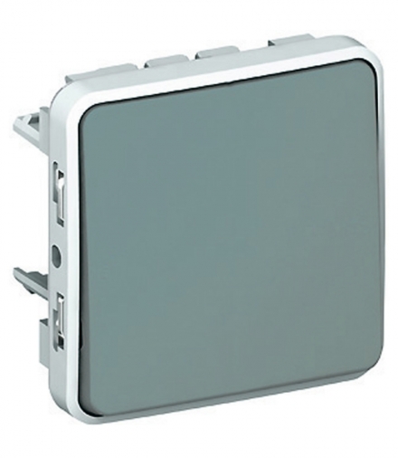 PLEXO IP55 Łącznik schodowy SZARY 10AX-250V Legrand 069511