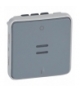 PLEXO IP55 Łącznik dwubiegunowy podświetlany SZARY 10AX-250V Legrand 069531