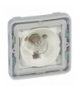 PLEXO IP55 Wskaźnik sygnalizacyjny na żarówki E10 SZARY/BIAŁY 230V Legrand 069583