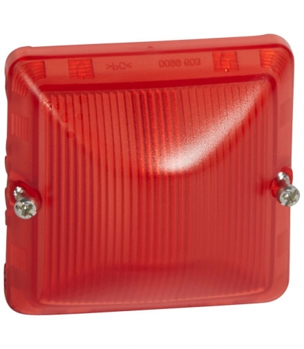 PLEXO IP55 Klosz do wskaźnika CZERWONY Legrand 069591