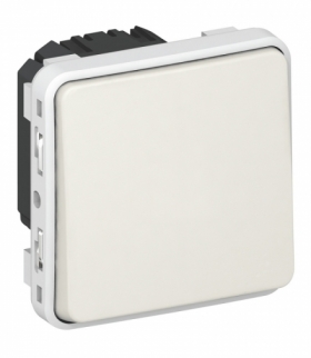 PLEXO IP55 Łącznik schodowy BIAŁY/ECRU 10AX-250V Legrand 069611