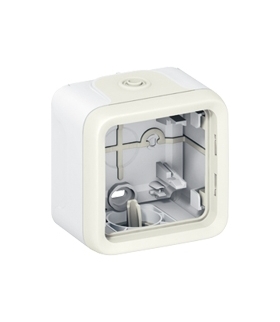 PLEXO IP55 Puszka natynkowa pojedyncza BIAŁA/ ECRU 1we/1wy Legrand 069689