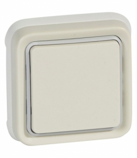 PLEXO IP55 Łącznik schodowy BIAŁY/ ECRU 10AX-250V - komplet podtynkowy Legrand 069851