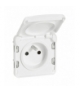 PLEXO IP55 Gniazdo 2P+Z 16 A antybakteryjne BIAŁE Legrand 070721