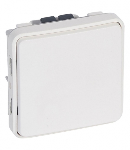 PLEXO IP55 Przycisk antybakteryjny NO 6 A BIAŁY Legrand 070730