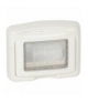 PLEXO IP55 Adapter z klapką i membraną elastyczną do montażu 3 modułów Mosaic w osprzęcie PLEXO IP55 Biały Legrand 680632