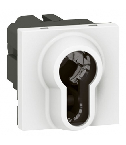 MOSAIC Wyłącznik 2-pozycyjny bez wkładki Biały Legrand 077074