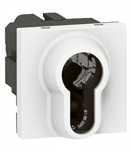 MOSAIC Wyłącznik 3-pozycyjny bez wkładki Biały Legrand 077075