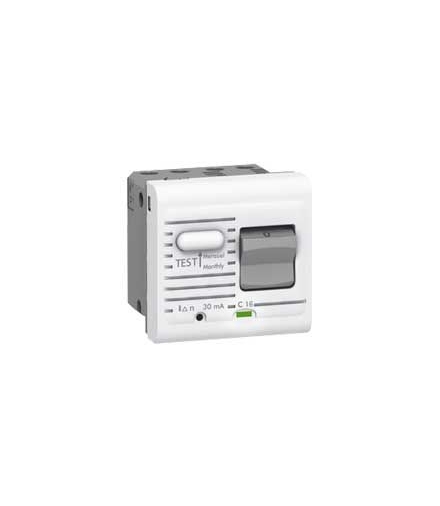 MOSAIC Wyłącznik różnicowonadprądowy C10 A 230 V 10 mA AC Legrand 077533
