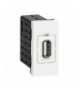 MOSAIC Ładowarka USB 1-modułowa 1100 mA Typ-A Biały Legrand 077591
