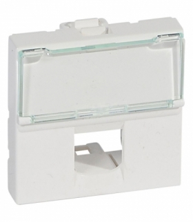 MOSAIC Adapter do złączy Infra+ 2 modułowy Biały Legrand 078609