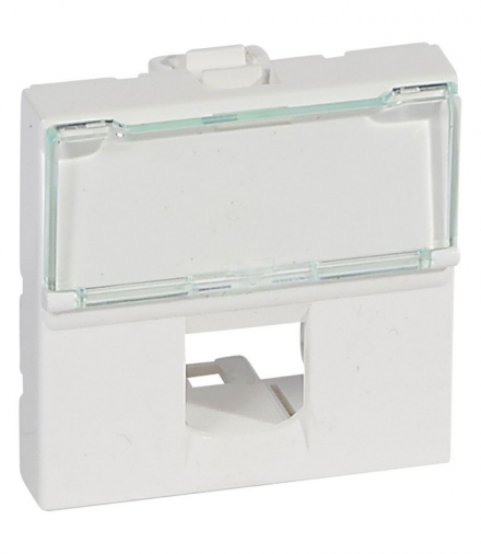 MOSAIC Adapter do złączy Infra+ 2 modułowy Biały Legrand 078609