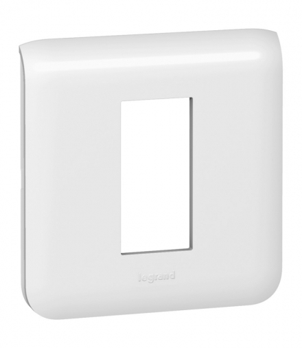 MOSAIC Ramka 1 modułowa poszerzona Biały Legrand 078811
