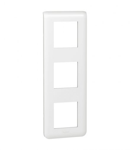 MOSAIC Ramka 3 x 2 modułowa pionowa Biały Legrand 078823