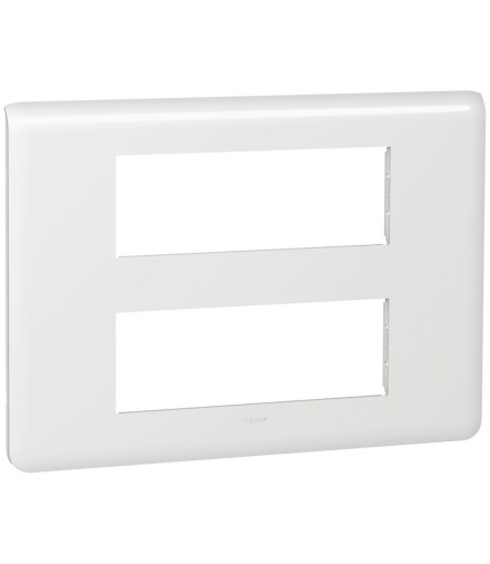MOSAIC Ramka 2 x 6 modułowa pozioma Biały Legrand 078836