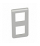 MOSAIC Ramka 2 x 2 modułowa pionowa Aluminium Legrand 079322