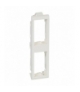 MOSAIC Uchwyt montażowy wąski 2 x 1 moduły pionowy Biały Legrand 080292