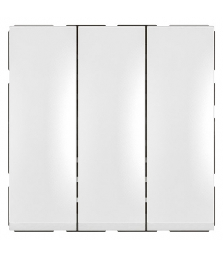 MOSAIC Łącznik potrójny 20 AX 250 V 2 modułowy Biały Legrand 572043