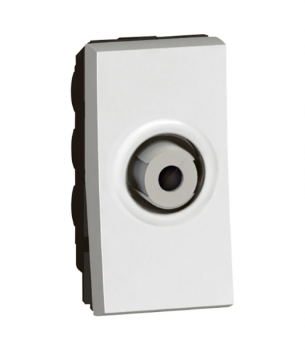 MOSAIC Gniazdo TV typu F przykręcane 2400 MHz 1 modułowe Biały Legrand 572163