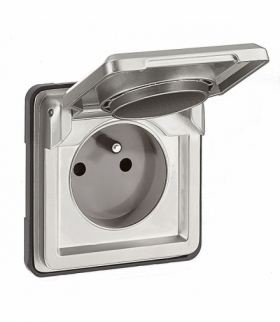 Soliroc Gniazdo 2P+Z z klapką - 16 A - 250 V Legrand 077831