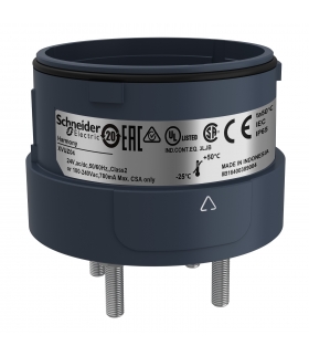 Zespół mocujący kolumny świetlnej 4-pinowy Ø 60 mm 110-240 V AC/DC, XVUZ04 Schneider Electric