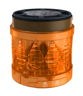 Moduł światła pulsującego pomarańczowy Ø 60 mm 24 V AC/DC, XVUC45 Schneider Electric