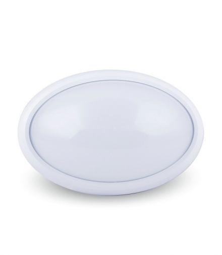 Plafon V-TAC 8W Owal Biały IP66 VT-8014 6400K 560lm