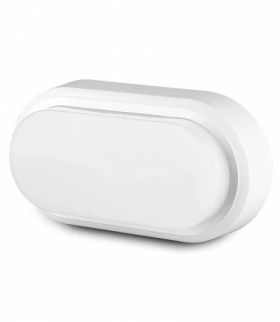 Oprawa Owalna V-TAC Plafon 8W (Kanałowa) Biała IP54 VT-8038 3000K 560lm