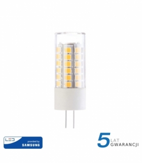 Żarówka LED G4 3.2W, Chip SAMSUNG, Zimna, Barwa:6400K, Trzonek:G4 V-TAC 133