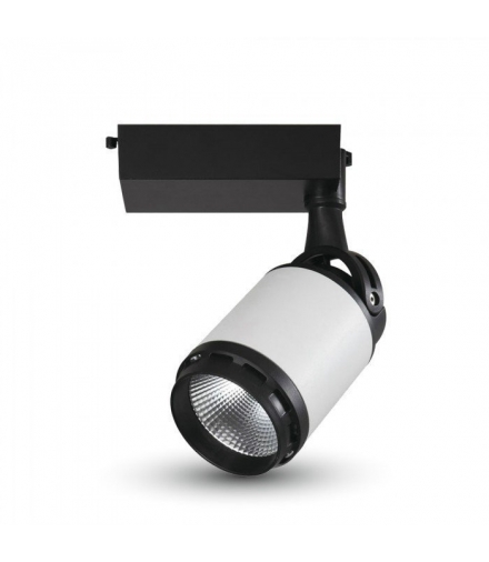 Oprawa Track Light LED V-TAC 35W 24st LED Czarny Biały VT-4537 3000K 2850lm