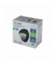 Oprawa Ścienna Elewacyjna 3W LED V-TAC Szara Okrągła 230V IP65 VT-1182 3000K 210lm