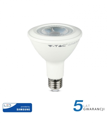 Żarówka LED E27 11W PAR 30, Chip SAMSUNG, Neutralna, Barwa:4000K, Trzonek:E27 V-TAC 154