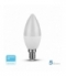 Żarówka LED E14 5.5W C37, Chip SAMSUNG, Zimna, Barwa:6400K, Trzonek:E14 V-TAC 173