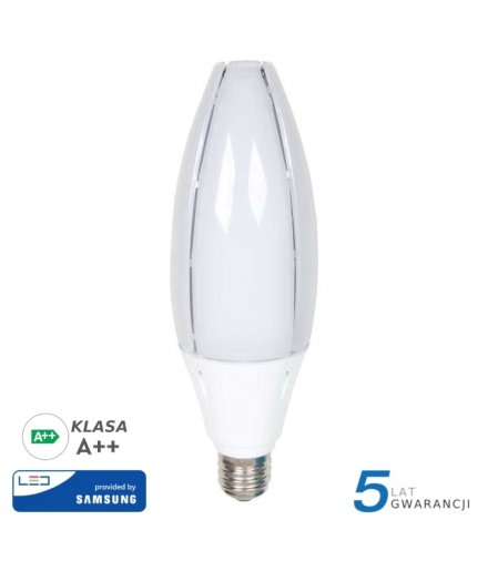 Żarówka LED E40 60W Uliczna, Chip SAMSUNG, Neutralna, Barwa:4000K, Trzonek:E40 V-TAC 187